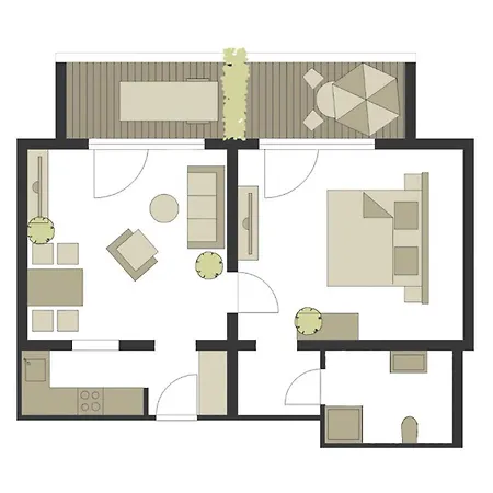 Gaestehaus Kaindl דירה רייט אים וינקל