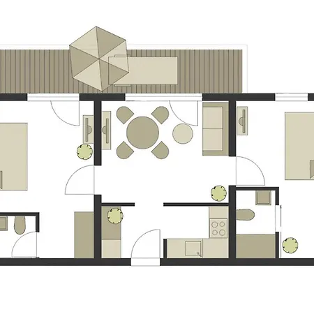 דירה Gaestehaus Kaindl רייט אים וינקל