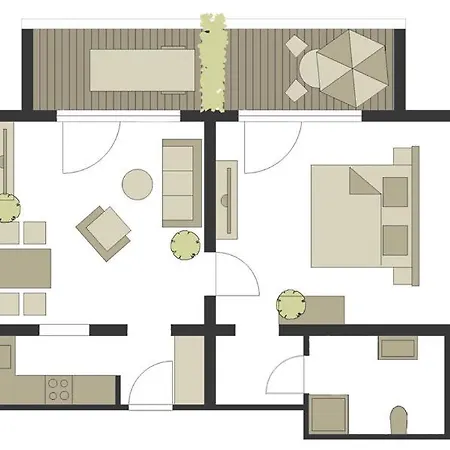 Gaestehaus Kaindl 雷特温克尔
