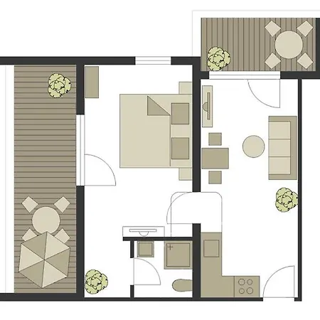 Daire Gaestehaus Kaindl Reit im Winkl